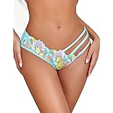 Avidlove Sexy Panties for Women Butterfly Embroidered Underwear Mesh Panties Pack