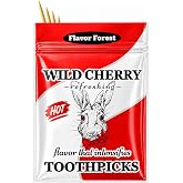 Wild Cherry Flavored Hot Cinnamon Toothpicks - 100ct