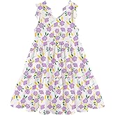 Arshiner Toddler Girl Summer Dress Little Girls Casual Beach Party Bowknot Sling Sundress with Pocket 1-7t