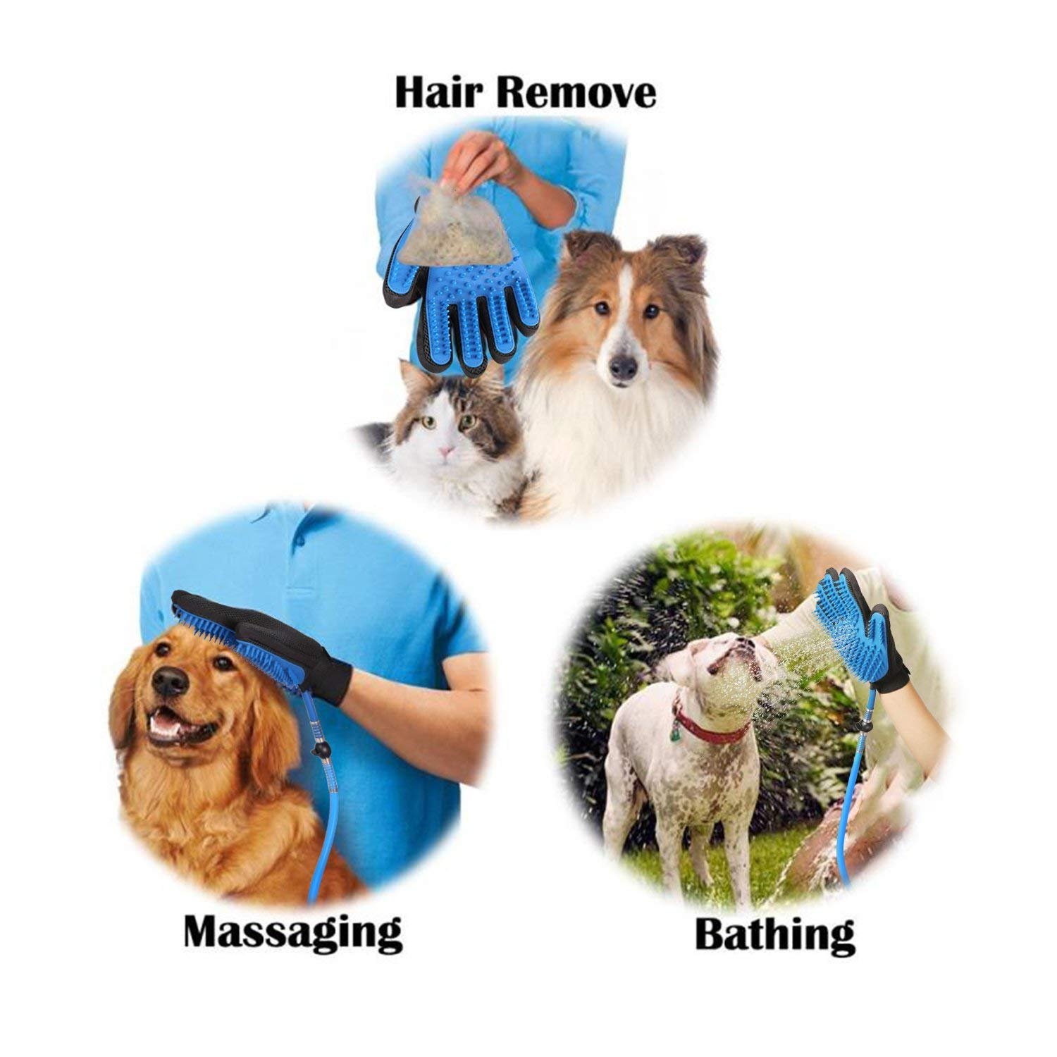Cysmile Pet Bathing Tool Multi Functional Pet Grooming Bath