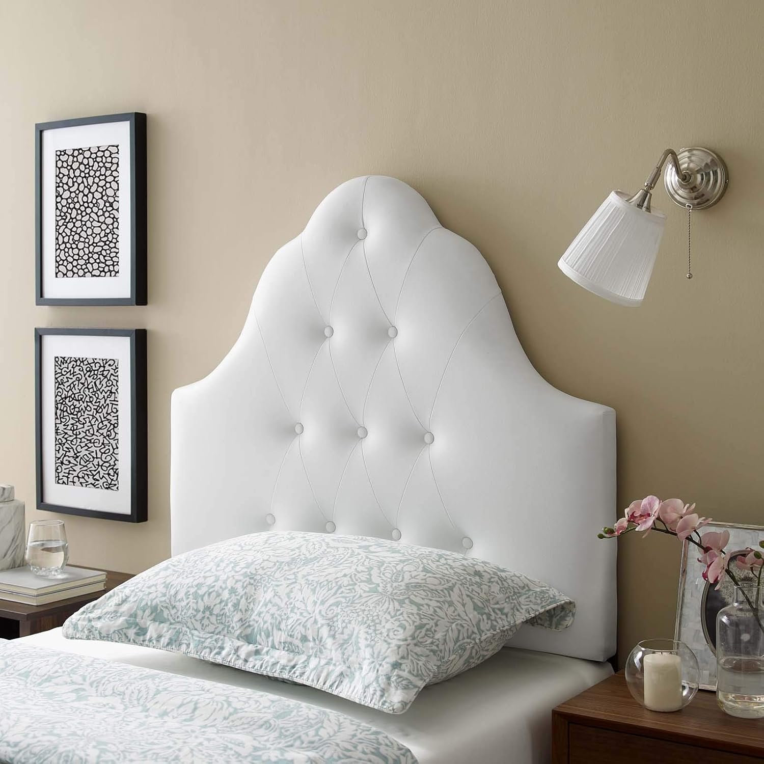 Best White Tufted Headboard Twin Bed