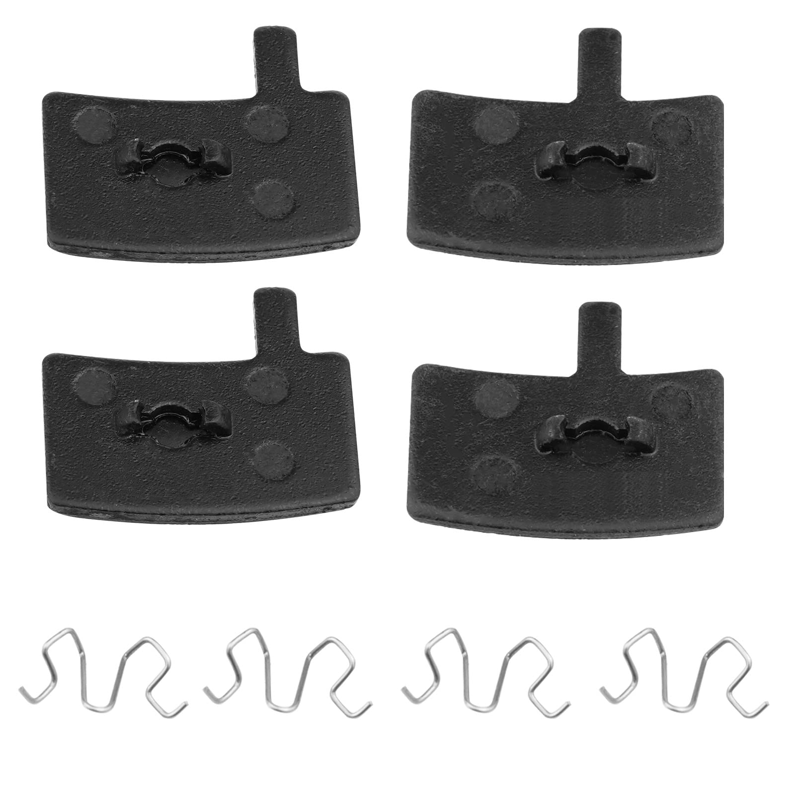 ECSiNG 4Pcs Bike Brake Pads Replacement Compatible with Hayes Stroker Trail/Stroker Gram/Stroker Carbon Disc Brake Pads Bicycle Accessories Black