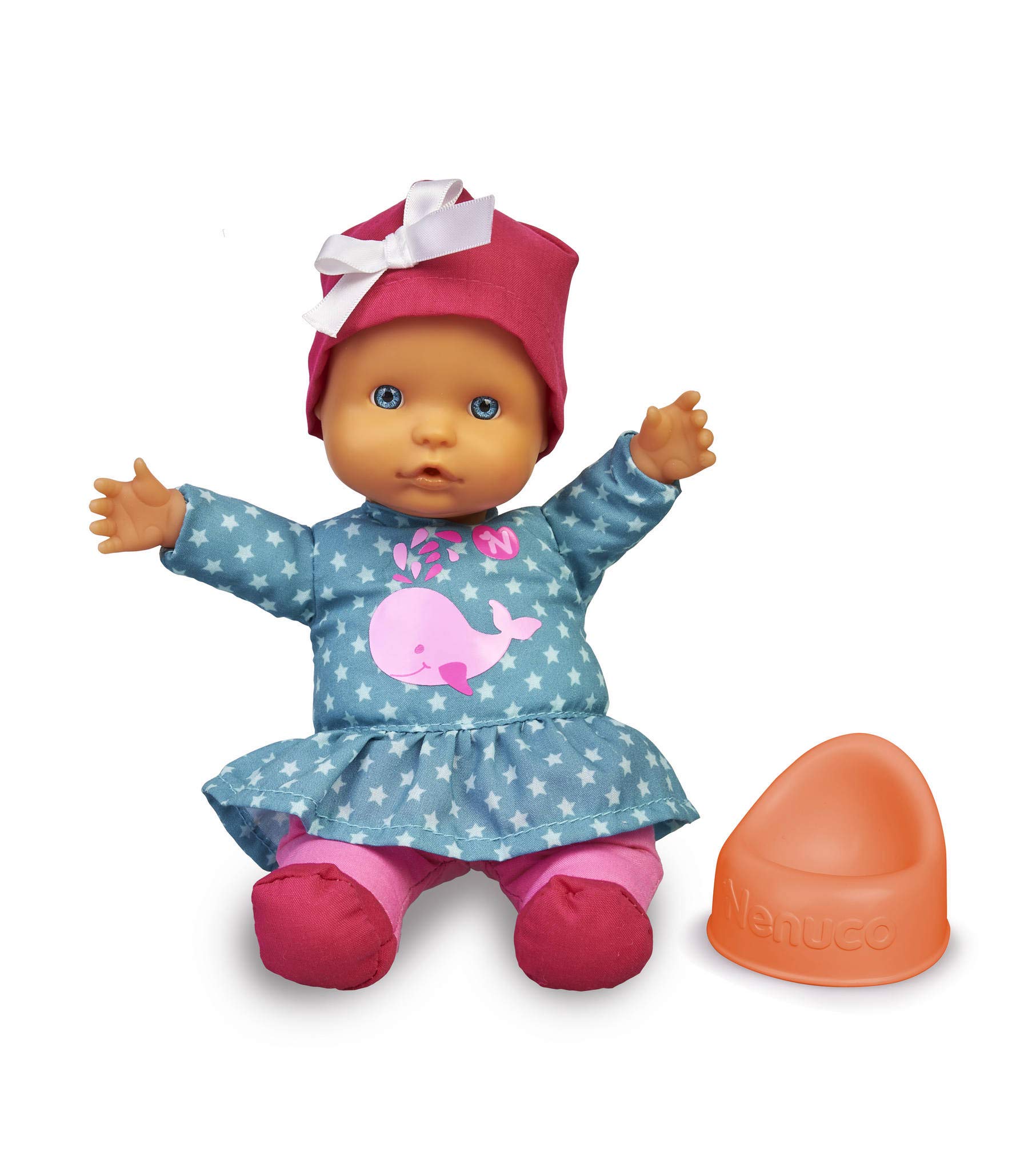 Nenuco Baby Talks, we pee - doll with sounds for children from 1 year (Famosa 700016281) multicoloured 700016281