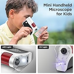 60x-120x Mini Pocket Microscope for Kids