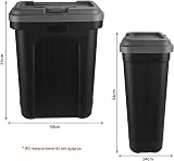 Elito Home & Garden Dry Pet Food Storage Container 30L Grey with Scoop view 4