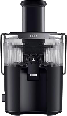 MultiJuice 5 SJ5000, Licuadora Extractor con Tecnología ColdXtract, Boquilla de 75 mm, Recipiente de 1,5 l, Antigoteo, Sistema de Seguridad Cuádruple, Filtro de Acero Inoxidable, 800 W, Negro