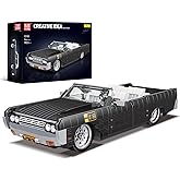 Mould King 10118 Sports Car Building Block Kits, MOC Speed Champion Racing Car Model Building Sets, Gift for Age 14+/Adult Co