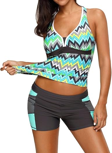 ladies boy shorts swimwear uk