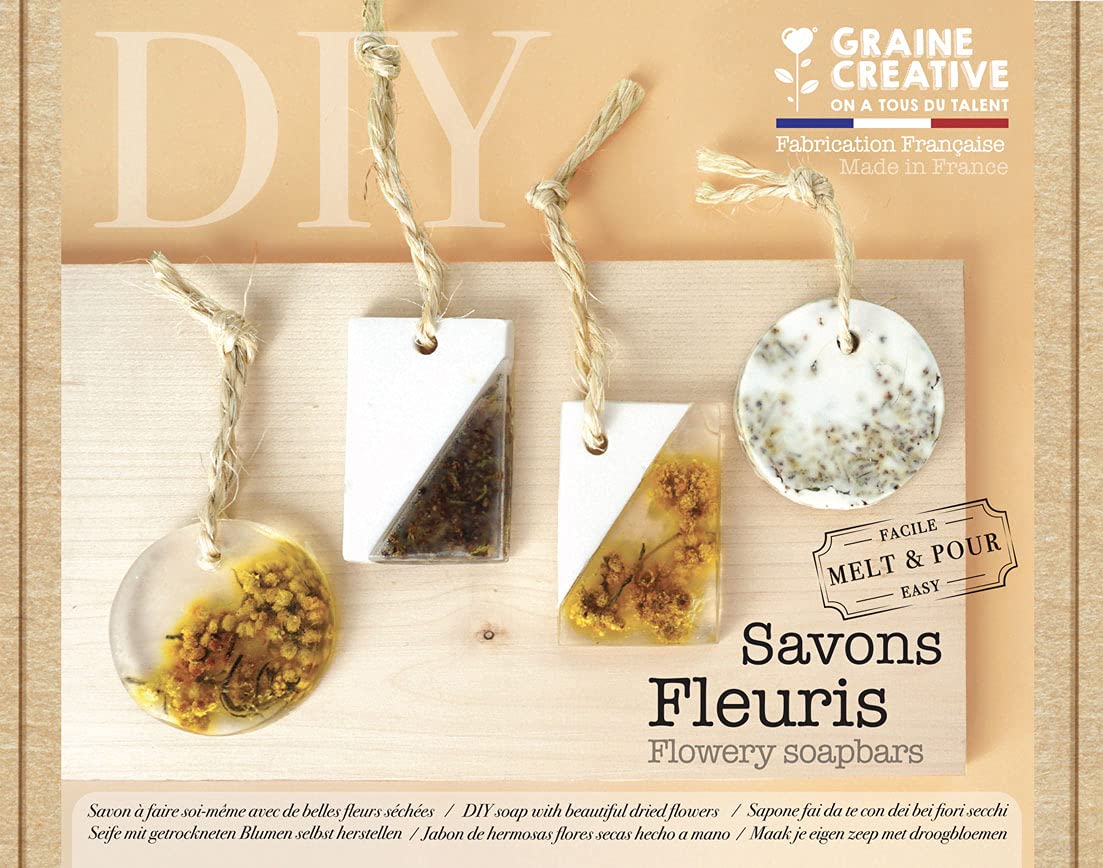 Graine Creative Floral soap kit