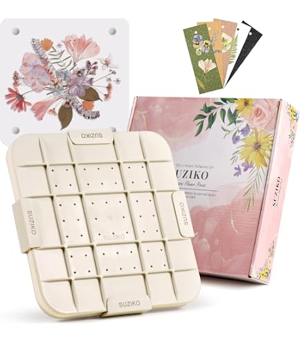 KCMOSGI Mini presse à fleurs en métal, loisirs créatifs, convient pour les amateurs d'art et d'artisanat, les amateurs de plantes (trège