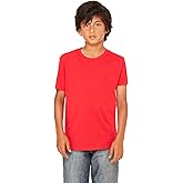 Bella Canvas Product of Brand Youth Jersey Short-Sleeve T-Shirt - RED - M -, Instant Savings of 5% & More