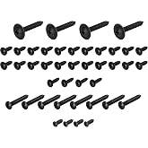 1984&ndash;1996 C4 Corvette Complete Door Panel Screw Kit &ndash; 42-Piece OE-Style Fastener Set &ndash; Installs Both Doors