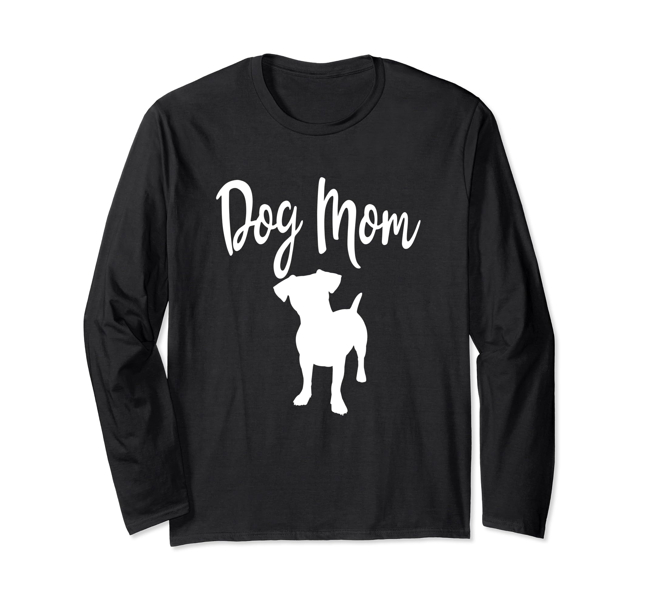 Jack Russel Terrier Dog Mom Mommy Mothers Day Puppy Cute Long Sleeve T-Shirt