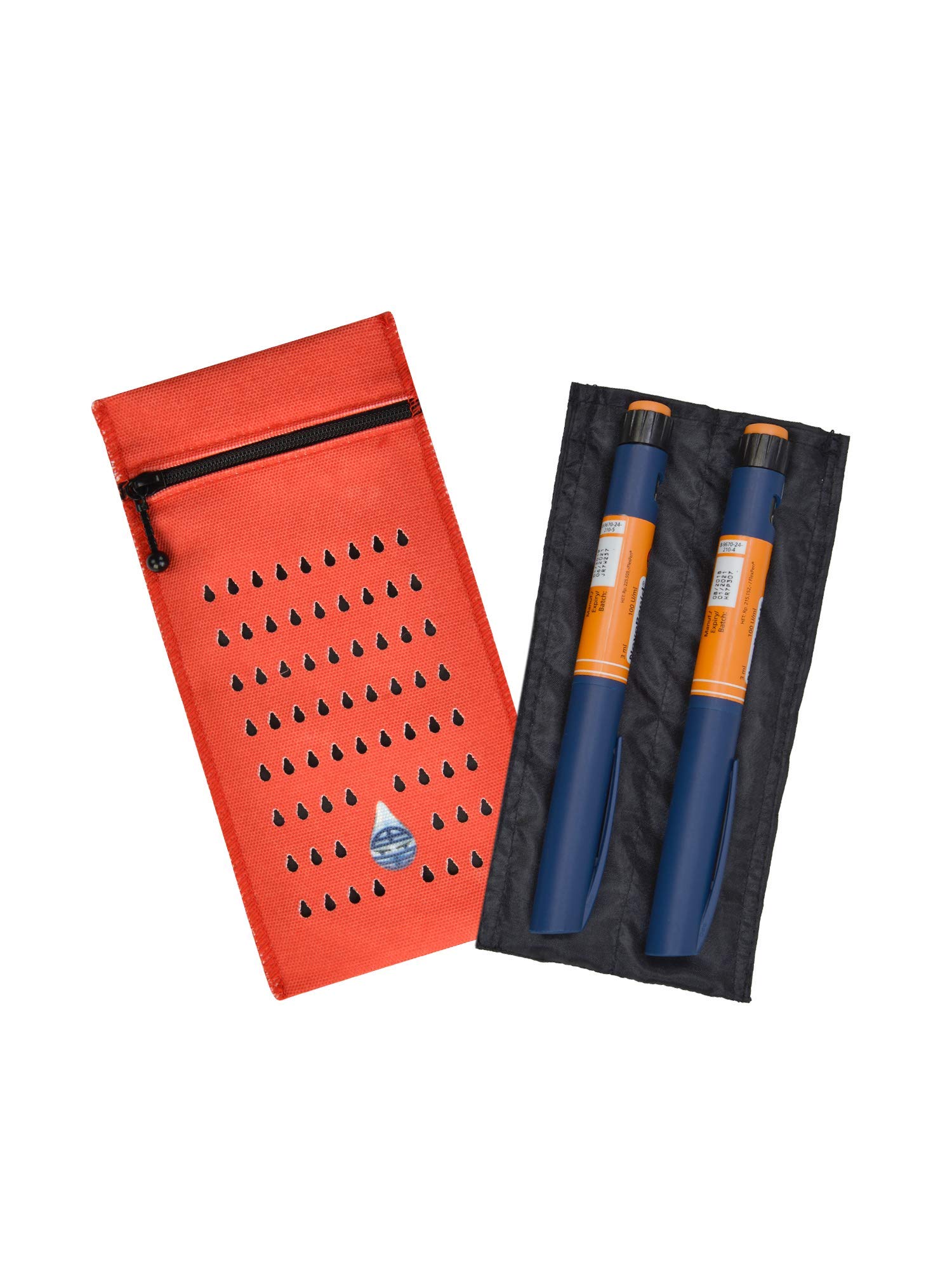 Dia-Cool, cooling case for 2 insulin pens – Eco-friendly evaporative cooling bag for medication - Travel accessory for diabetics.