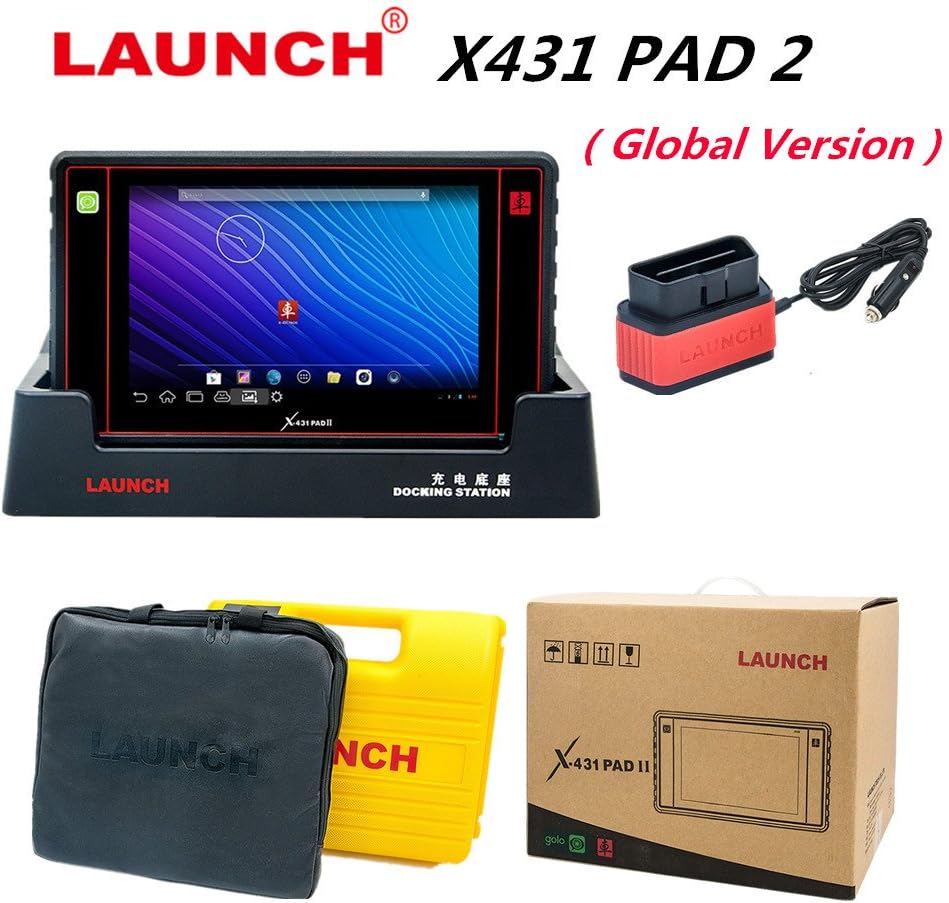 Original Launch X431 PAD II WiFi Universal Auto Diagnostic