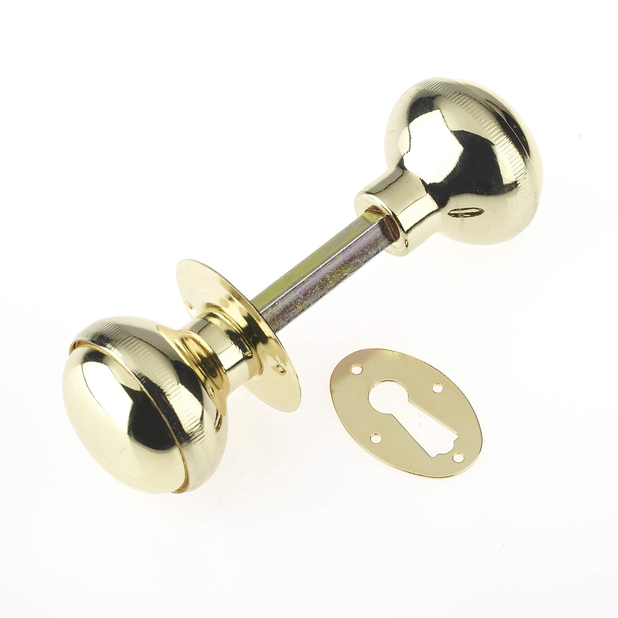 Yale Locks P405 Rimknob Polished Brass Finish