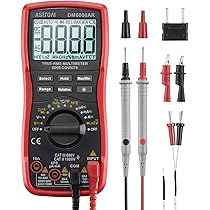 AstroAI Multimeter Test Leads Set with Alligator Clips, Plunger