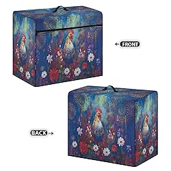 Yaparuogr Vintage Rooster Sewing Machine Covers