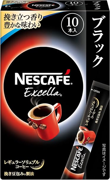 Amazon ネスカフェ エクセラ スティック ブラック 10p 6箱 ネスカフェ Rsc 食品 飲料 お酒 通販