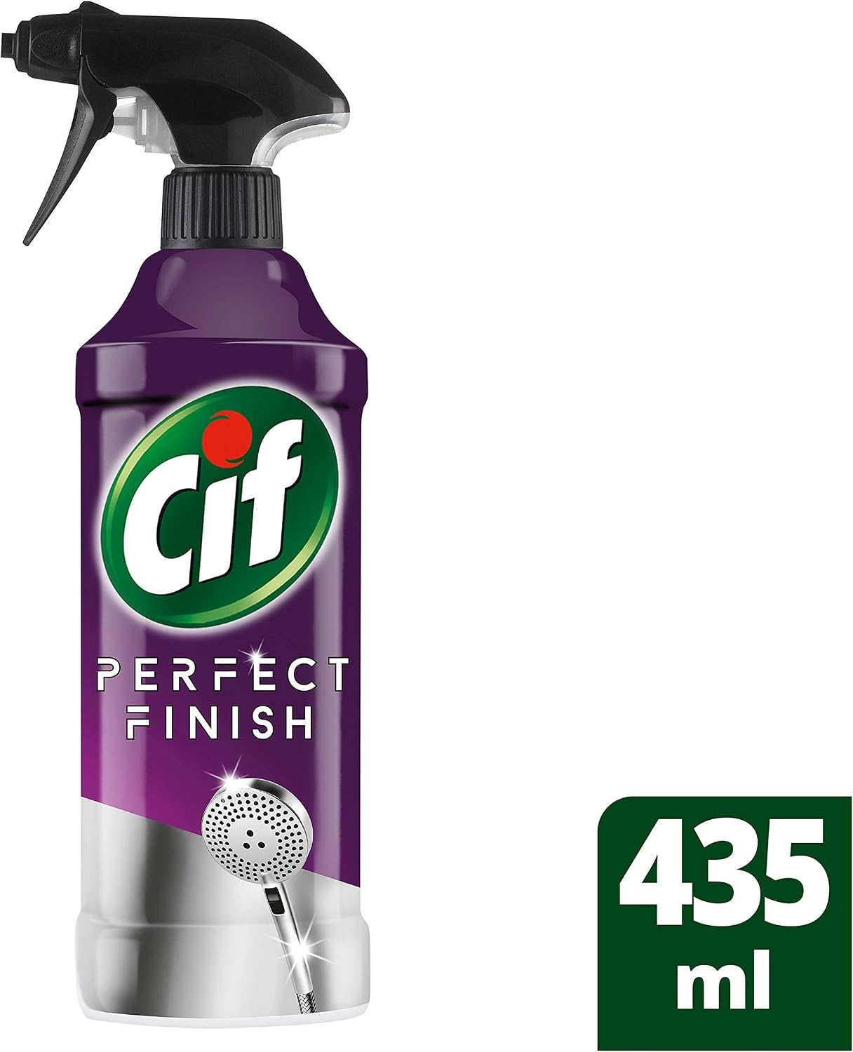 Cif Perfect Finish Limescale Specialist Cleaner Spray 100% limescale removal multi-purpose cleaner 435 ml - Image 3
