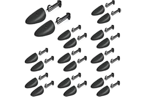 EchoDone 10 Pairs Plastic Shoe Tree Stretcher Shaper for Men