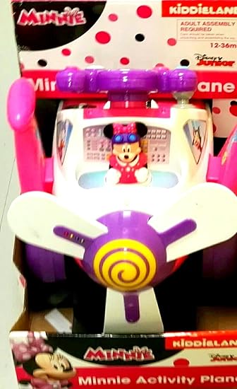kiddieland minnie activity plane