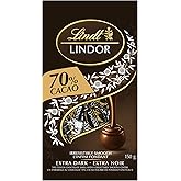 LINDT LINDOR 70% Cacao Dark Chocolate Truffles, 150g Gram Bag, Individually Wrapped Chocolate