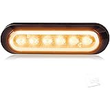 4 In Round Amber Led Lights 2x Maxxima 3/4" Amber Clear Bullet LED - Foto 4
