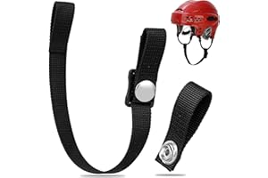 CloceanBrand Hockey Helmet Chin Strap with Single Strengthened Snap Ice Hockey Chin Strap Replacement Parts Loop Repair Kit