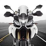 evermotor Universal Motorcycle Mirrors Hawk-Eye 4x Bolts M8/M10 6.2in Lens view 2