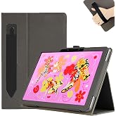 for XP Pen Magic Drawing Pad 12.2 Tablet Case with Auto Sleep/Wake | Portable Protective Folio Case with Pen Holder to Store Stylus, Stand Function, Handheld Band | Shock Resistant