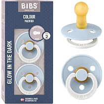 Amazon.com : BIBS Pacifiers Colour Collection | Natural Rubber ...