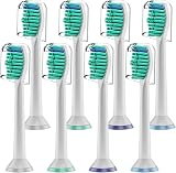 Derffin Replacement Brush Heads for Philips Sonicare HX6014 HX3/HX6/HX9/HX8/HX7