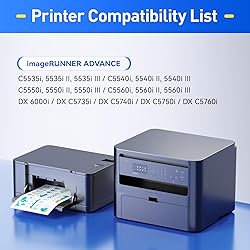 GPR55 GPR-55 High Yield Toner Cartridges Set 4-Pack
