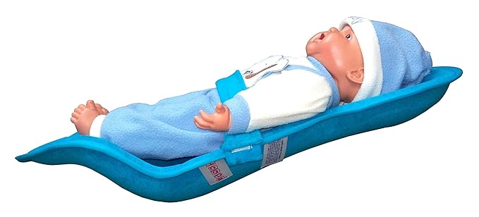 Hoopa Hoopa Infant Carrier, Blue | Feeding Pillow | Baby Carrier | Infant Carrier | Reclined Carrier