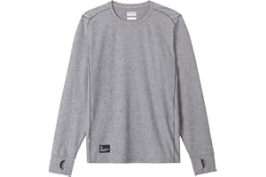 Indian Motorcycle Men's Long Sleeve Thumbhole Athlete T-Shirt, Gray - 2862962