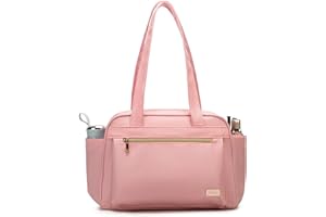 Rabjen Small Diaper Bag Tote, Mini Travel Multifunction Baby Bag with Insulated Pockets