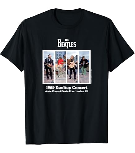 Amazon.com: The Beatles - Let It Be T-Shirt : Clothing, Shoes