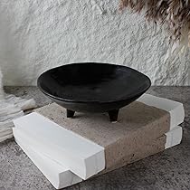 Amazon.com: Wabi Sabi Footed Decorative Bowl, Multi-Purpose