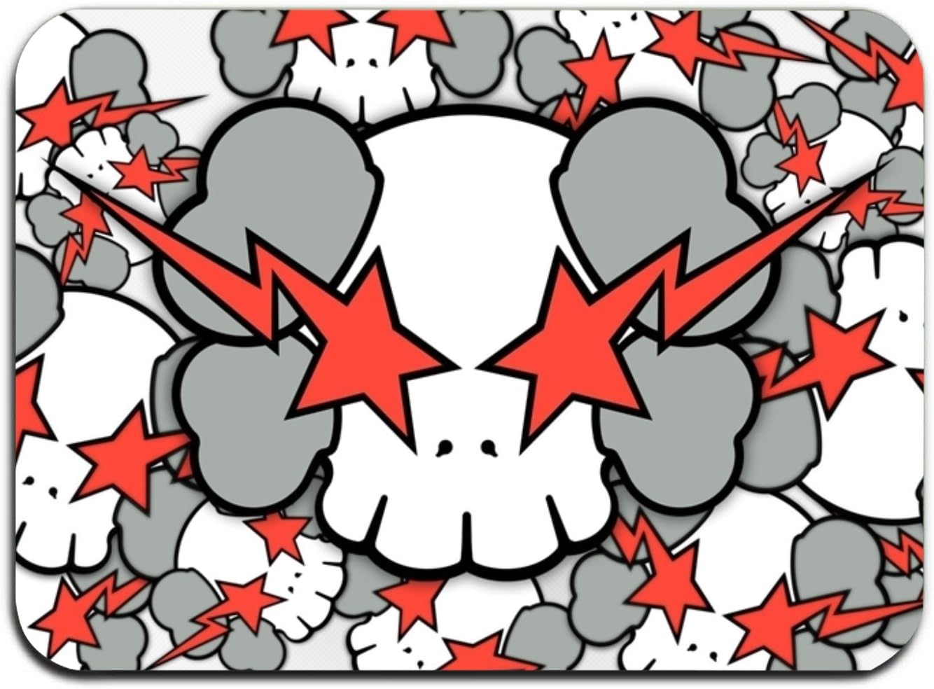 WYIOU Decorative Pets Rug Kaws For Bathroom Printed