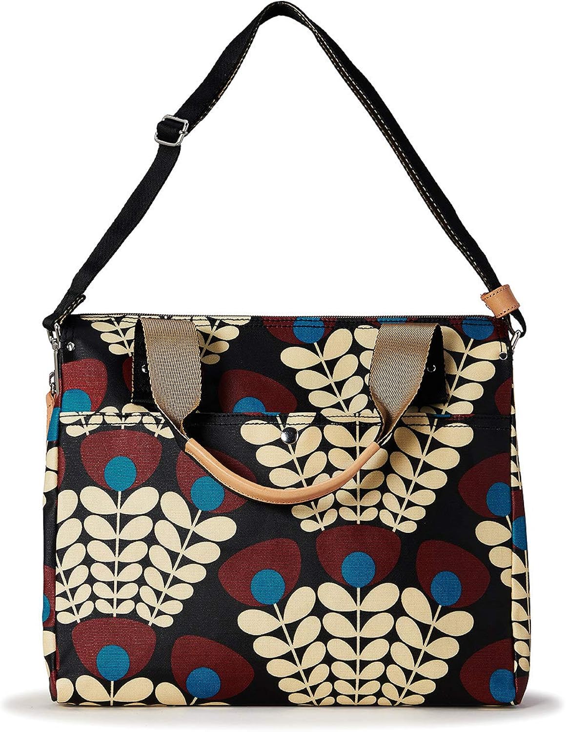 Orla Kiely Watson Messenger Plum BigaMart