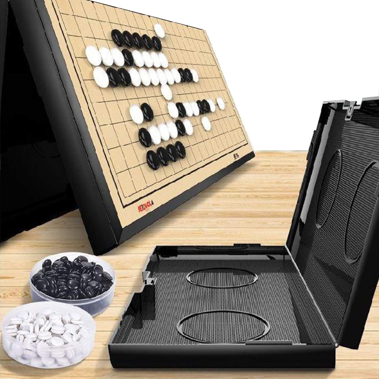 Buy 11x 11 Inch Go Game Board Set , Portable Foldable Travel