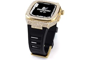 VeveXiao Rugged Case with Band Compatible with Apple Watch bands 45mm 44mm Metal Protective Cover Case with Silicone Strap Shockproof Bumper for iWatch Series 9 8 7 6 5 4 SE Mens Womens Strap