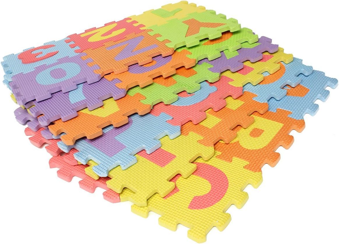 small foam alphabet puzzle