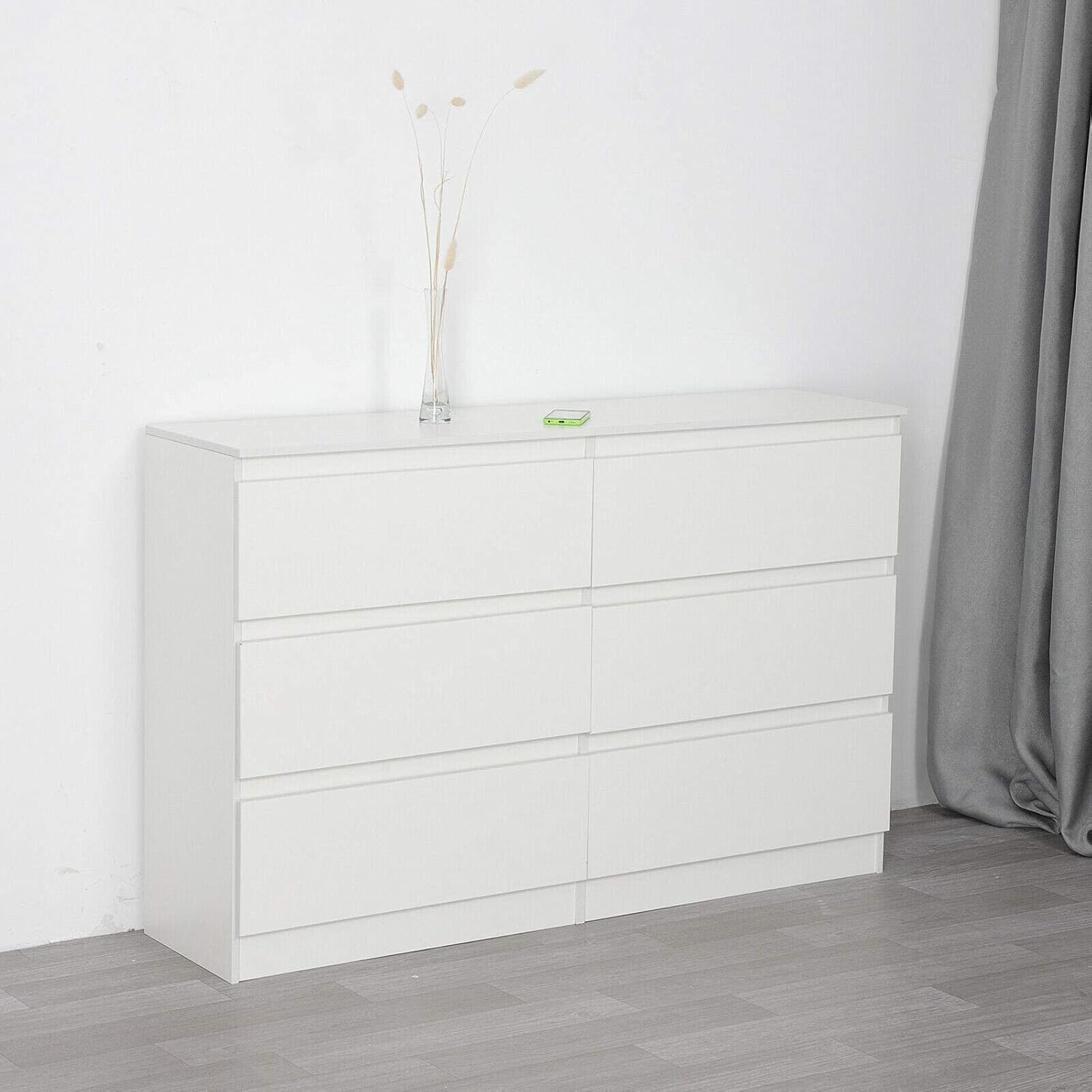 Chest Of Drawers White Bedroom Furniture Hallway Tall Wide Storage Home