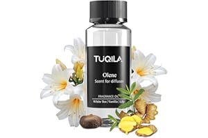 Tuqila Waterless Diffuser Oil Olene, Essential Scent Oil Usage Cold Air Waterless Diffuser, Luxury Scents Oils Fragrance Bottle120 ML Home Natural Flavour
