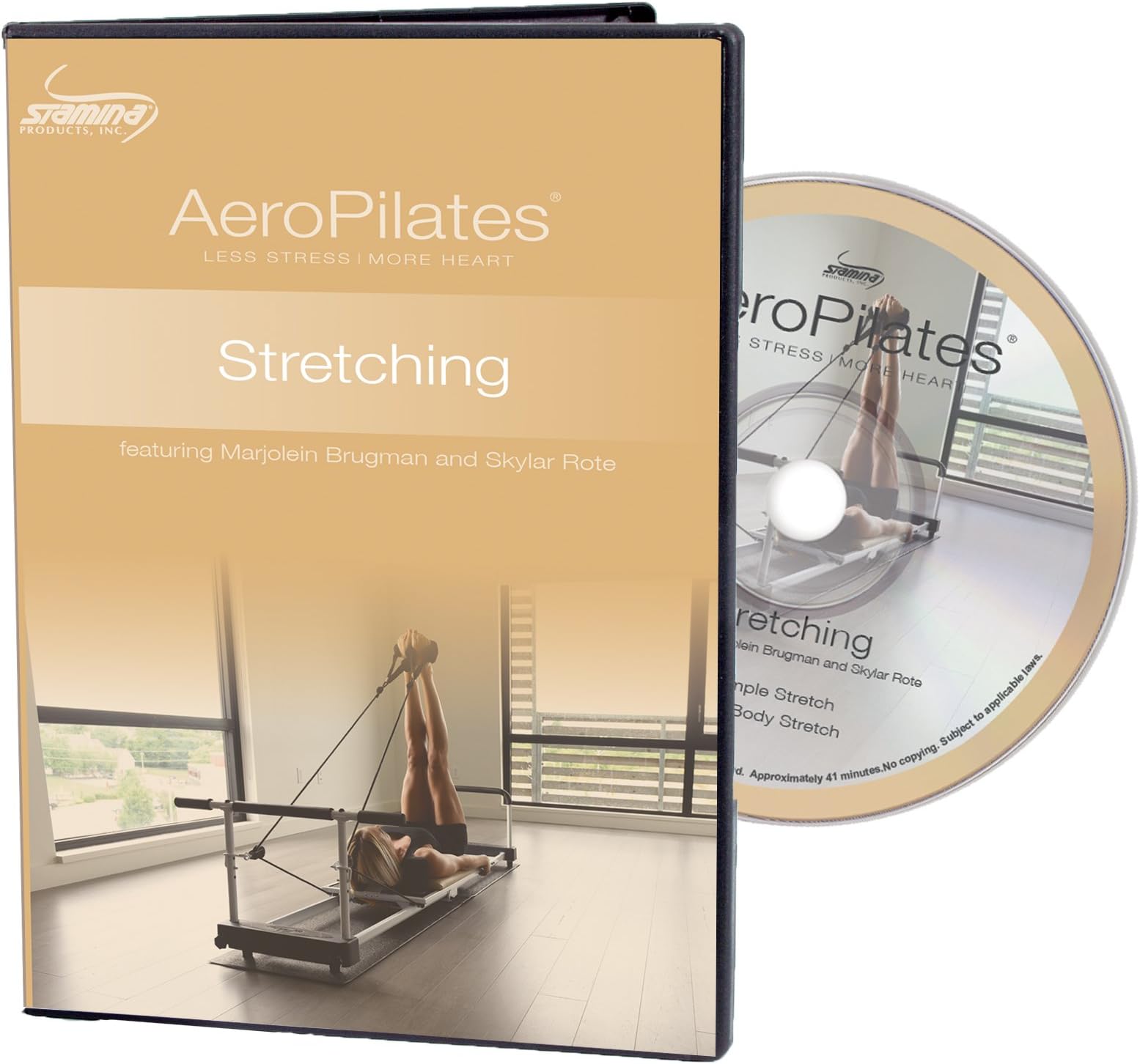 AeroPilatesby Stamina Stretching Workout DVD (05-9136D)