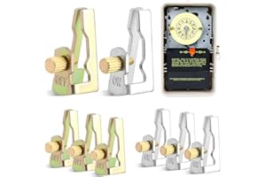 8Pcs Time Switch Replacement Trippers Kit, Compatible with Intermatic 156T1978A T100 Series Timers, Pool Timer On Off Clips C