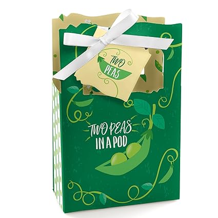 Amazon Com Double The Fun Twins Two Peas In A Pod Baby Shower