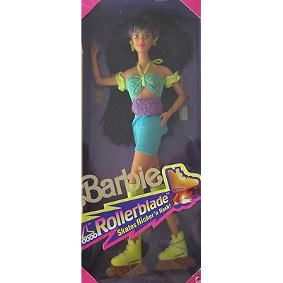 Vintage Barbie KIRA Doll 1991 with Flickering Skates Jamaica Ubuy